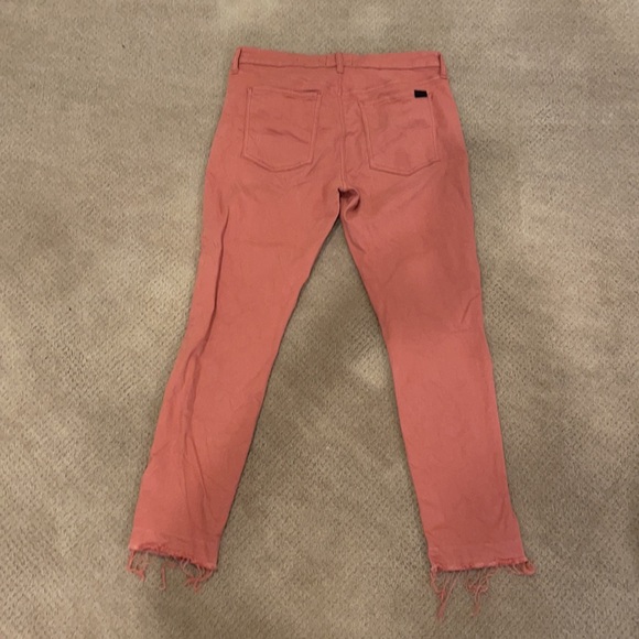 7 for All Mankind salmon jeans sz10 - Picture 4 of 5